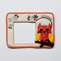 New Minimalist Modern Handmade Cloth Art Switch Cover Dust Cover Protective Sheath Subsocket Sleeve Wall Fire Stickup Stickup Wall Sticker