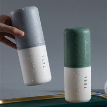 Travel dress Wash Protection Suit Tourism Supplies Portable Wash Cup Toothbrush Toothpaste Containing Box Bag For Business Stocked Deity