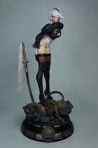 MOONLIGHT STUDIO Moonlight Studio MLS002 1 4 2B Sexy Cyborg Statue
