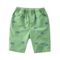Boys wear shorts outside 2022 new middle childrens babys pants loose five - pants