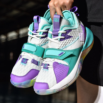 Everson Basketball Shoes Mens Low Helps 2022 Spring Summer Wear anti-slip shock absorbing Real combat Breathable Student Mandarin Guard Female