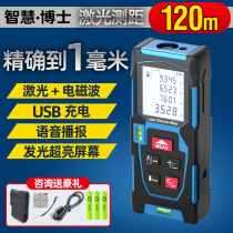 Laser rangefinder High-precision handheld infrared measurement small distance instrument indoor electronic ruler measuring room artifact