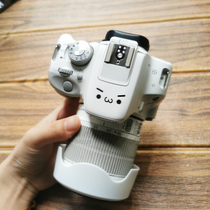 Camera hot boots flash flash decoration expression stickers sticker panda black and white SLR micro single girl kawaii