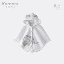 kordear baby cotton cloak spring and autumn out cloak baby thick windshield shawl children windproof