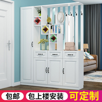 Portal cabinet screen partition living room decoration shelf modern simple shoe cabinet integrated entrance hall entrance wine cabinet