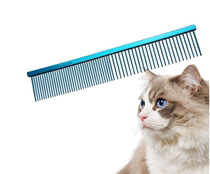 New product American Christensen pet grooming cat and dog color dazzling rehearsal comb 000(cat house for personal use)