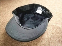  Black mesh training cap Security training cap Mesh flat top cap Training cap Black training cap
