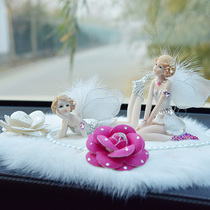 Creative car ornaments Car personality beautiful cute goddess model center console car car interior decoration supplies