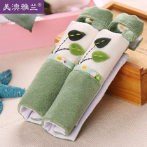 Han Style Fields Cloth Art warm door to thicken the gloves to warm the door to cover the cover to the gloves a pair of clothes