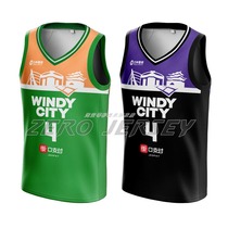 Customized Taiwan P League Hsinchu Siege Lion No. 4 Gao Guohao quick-drying fabric breathable basketball suit vest Jersey