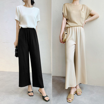 Pussy and mound KZ1040017 Japan imports Sanacetate Comfortable Air Broadleg Pants Homemade