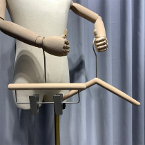 Childrens clothing store hangers batch of childrens wooden non-slip non-trace log color clothing pants shelf for children and children hanging version of the special