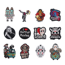 Europe and the United States four killer cloth embroidery hat towel printing Patch clothing bag accessories back adhesive cloth paste
