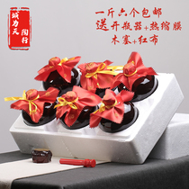 Yixing Ceramic Wine Bottle 1 Catty Pottery Empty Bottle White Wine Yellow Wine Wine Making Altars Purple Sand Wine Jar Cellar hidden sealing altar