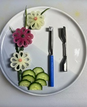 Water Drop Knife Printed Knife Fruit And Fruit Sculpture Flower Tool Fruit Styling Tweet Knife Exploits to promote the whole country