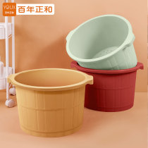 Foot bath tub Over the calf foot bath Household foot bath foot bath Plastic thickened insulation dorm foot bath foot bath tub