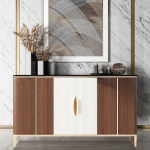 New Chinese porch cabinet minimalist Hall Cabinet simple sideboard modern decorative cabinet Italian shoe cabinet partition cabinet wine cabinet