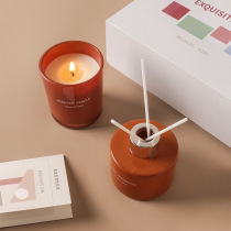 Aromatherapy candle without fire smokeless Aromatherapy Soy wax plant essential oil volatile liquid bedroom fragrance with hand gift box set