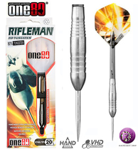 German Craft Handmade ONE80 Brand RIFLEMAN Hard Darts