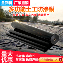 Pool fish pond special waterproof cloth Fish pond impermeable membrane Composite geomembrane leak-proof plastic film thickened lotus root pond culture