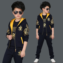 Boy Clothing Boy Spring Suit 2022 New Baby Boy Sports Children Spring Dress Handsome three sets of clothes damp