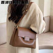 French Tide womens bag large capacity autumn and winter 2021 New Fashion shoulder bag texture advanced sense shoulder shoulder underarm bag