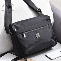 Saint Paul mens bag cross section casual shoulder crossbody bag Canvas sports large capacity Oxford travel crossbody backpack