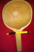 Sauna room watering wooden scoop solid wood water scoop handmade