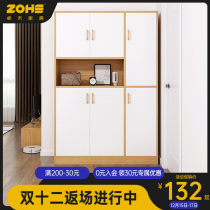 Shoe cabinet home door New 2021 explosive models into the home entrance cabinet simple modern high vertical storage storage cabinet