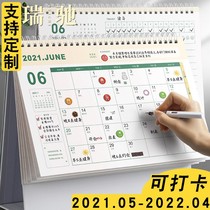2021 calendar creative desktop ornaments desk calendar 2022 small calendar this plan clock month calendar printing customization