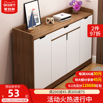 Shoe cabinet home home large capacity Porch Locker shoe rack simple modern small apartment balcony storage cabinet