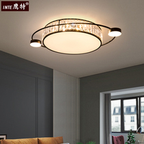 Bedroom crystal ceiling lamp modern minimalist decoration room lamp decorative Net red sun table lamp kitchen light luxury round lamp