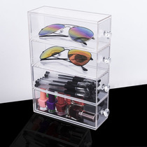 Glasses shelf display stand Men and women display stand Creative high-grade acrylic storage box multi-layer counter placement household