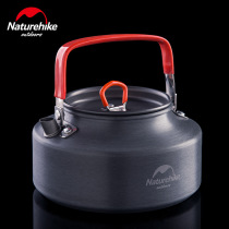 Naturehike hustle portable wild camping kettle outdoor drinking tea kettle camping teapot 1 1L