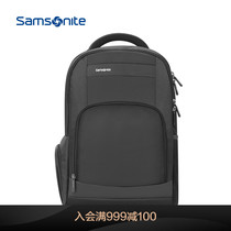 Samsonite fashion casual backpack mens high-end business backpack tide light computer bag 36B10