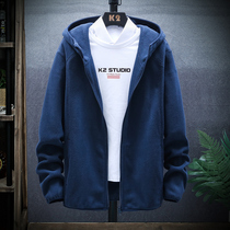 Double-sided granule jacket men and women with capsule jacket sweater outdoor warm plus thicker coat