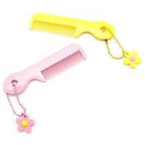 Baby comb baby comb mini safe comb child newborn child hair comb portable comb cute little flower