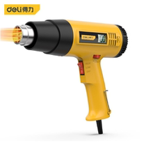 Deli digital display thermostat hot air gun 1600W film high temperature hot air gun DL391160 391200 391014