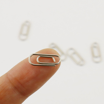 Super mini paper clip 15mm bronze imitation gold office supplies Cute small paper clip bracelet necklace jewelry