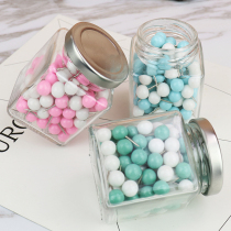 Chuangzhong 3D Earth Pin Pin color I-shaped nail bottle 150 creative Cork pin photo wall nail