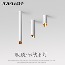 Led Minning cylinder light round suction top living room Nordic Restaurant light led ceiling lamp Spotlight Pendant lamp customizable