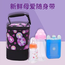 Breast milk preservation insulation bag back milk bag to work refrigerated milk storage portable hand-held baby bottle small ice pack medicine small