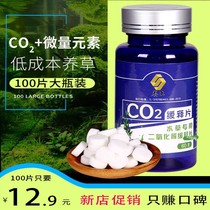 Carbon Dioxide Fish Tank Special Tablets Effervescent Tablets SLOW RELEASE SHEET WATER GRASS Scape Aquarium Raising water grass co2 sheet