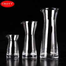 Creative crystal glass wine dispenser white wine wine glass cup wine bottle wine pot without handlebar