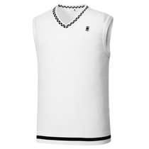 W ANGLE wide-angle brand Korean mens golf sports vest V-neck comfortable breathable vest waistcoat