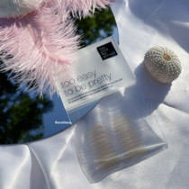 South Korea too cool for school double eyelid stickers single-sided flesh color invisible 22 pairs of a pack of natural super sticky
