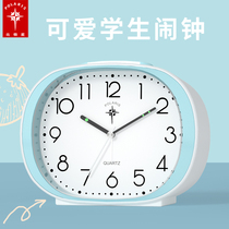 Polaris cute alarm clock students use silent luminous electronic clock cartoon children clock alarm bedroom bedside clock