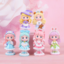 Rear-facing teen girl blind box 2021 net red new girl hands up princess girls version birthday gift positive doll gift