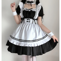 Maid outfit Japanese cos cute student womens big brother dress Lolita maid suit two-dimensional clothing