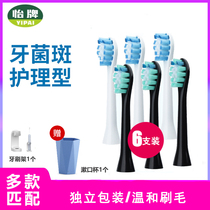 Universal replacement aiyabrush sonic electric toothbrush head Universal ZR501 ZR101 adult toothbrush brush head